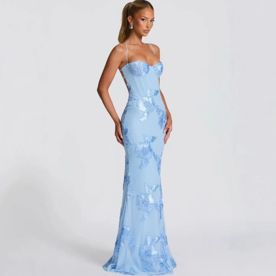 Fishbone Steel-boned Waist-cinching Dress With A Feminine Design Featuring A Cross-back Strap Hollow-out Details Slim Fit TK78
Fishbone Steel-boned Waist-cinching Dress With A Feminine Design Featuring A Cross-back Strap Hollow-out Details Slim Fit TK78