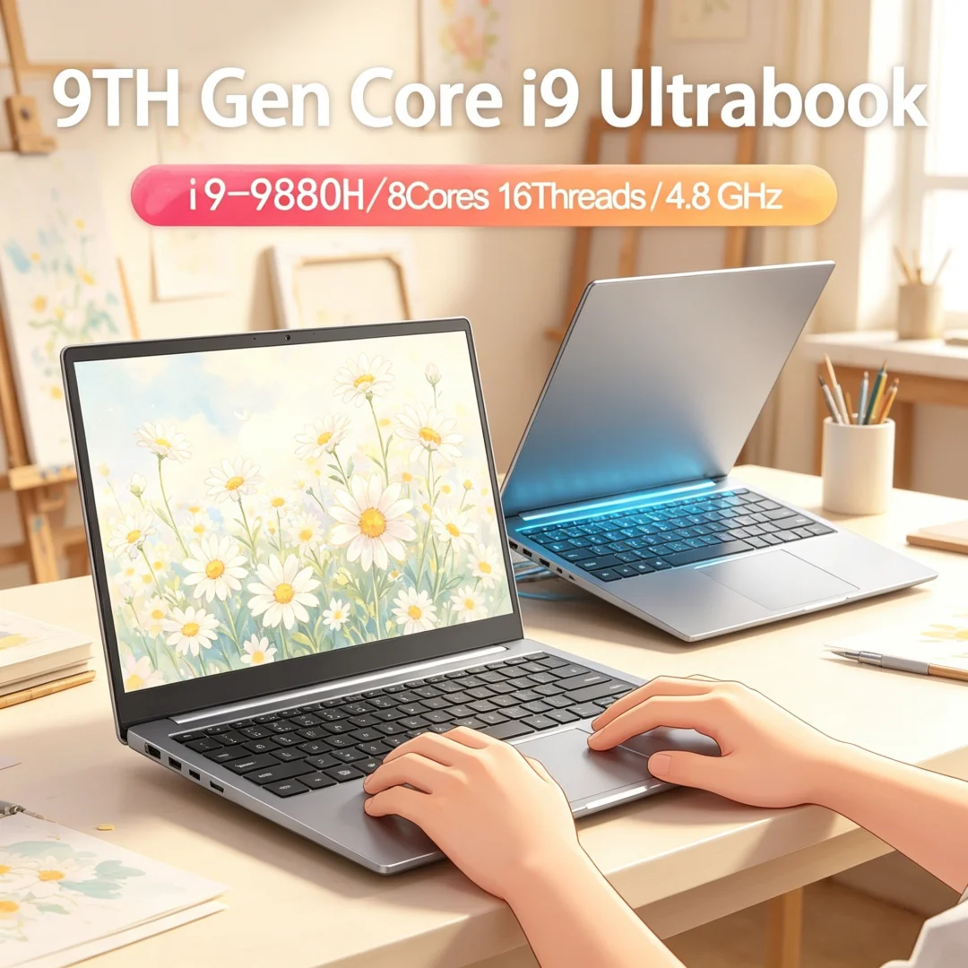 Lazing 15.6 Inch Laptop Intel Core I9-12900H/i9-10885H Windows 11 Pro 2DDR4 2M.2 SSD Ultrabook Computer Fingerprint Unlock WIFI5
Lazing 15.6 Inch Laptop Intel Core I9-12900H/i9-10885H Windows 11 Pro 2DDR4 2M.2 SSD Ultrabook Computer Fingerprint Unlock WIFI5