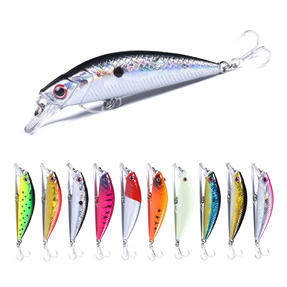 Luminous Minnow Lure 6g Ultra Light Long Cast Slow Sink Hard Bait Bass Trout Stream Lake Freshwater Fishing Tackle
Luminous Minnow Lure 6g Ultra Light Long Cast Slow Sink Hard Bait Bass Trout Stream Lake Freshwater Fishing Tackle