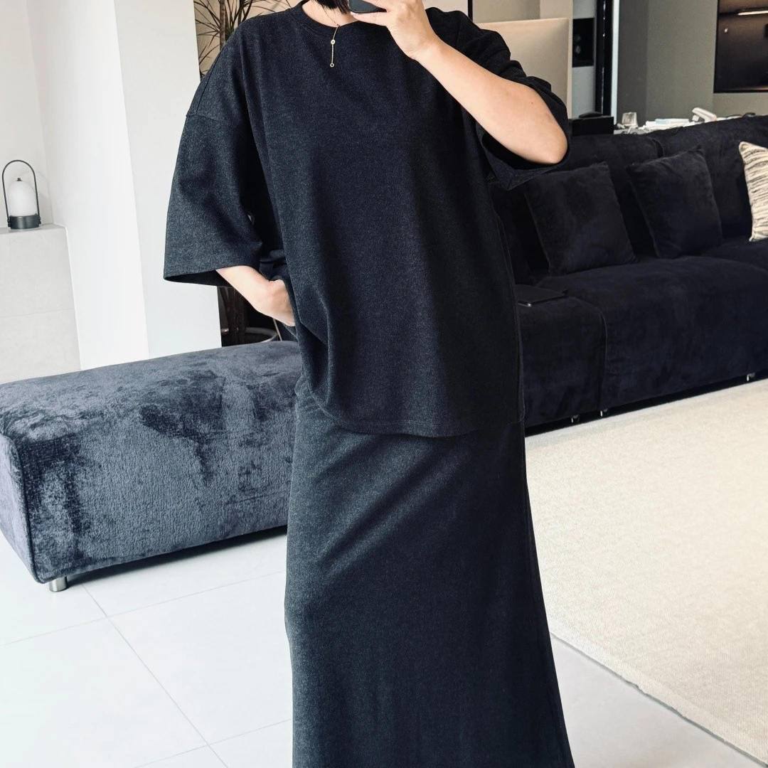 Осенне-зимний повседневный вязаный свитер из 100% шерсти с коротким рукавом и круглым вырезом, свободный крой
Осенне-зимний повседневный вязаный свитер из 100% шерсти с коротким рукавом и круглым вырезом, свободный крой