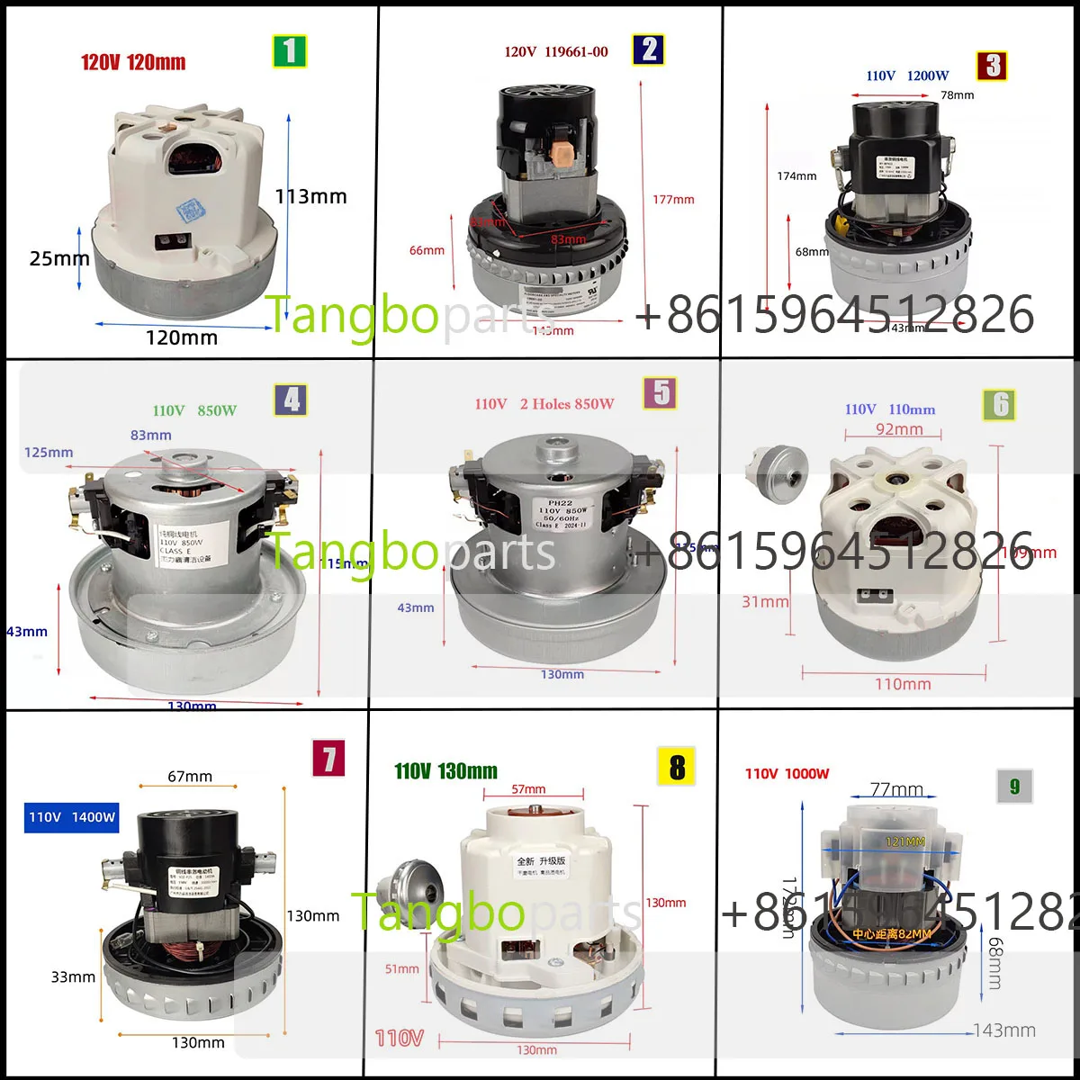 Variety Vacuum Cleaner Water Suction Accessories 110V 120V 1000W 1200W 1400W Vacuum Cleaner Motors
Variety Vacuum Cleaner Water Suction Accessories 110V 120V 1000W 1200W 1400W Vacuum Cleaner Motors
