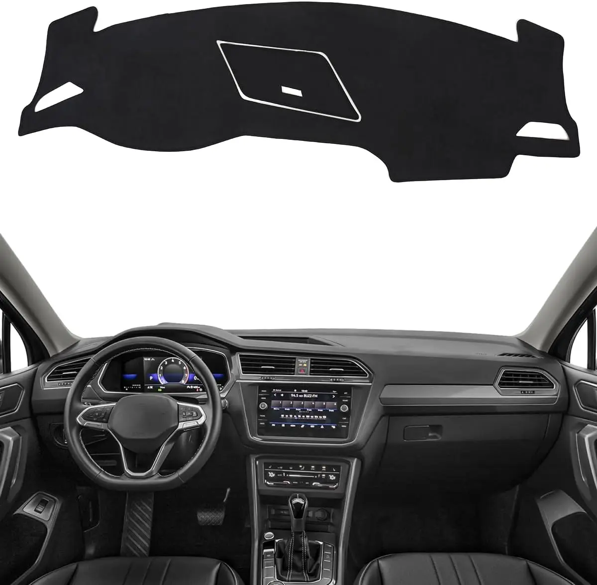 Dash Cover for Volkswagen Tiguan 2018-2024 2025 Accessories Black Flannel Dashboard Cover Mat Car Dashboard UV Sun Protection
Dash Cover for Volkswagen Tiguan 2018-2024 2025 Accessories Black Flannel Dashboard Cover Mat Car Dashboard UV Sun Protection
