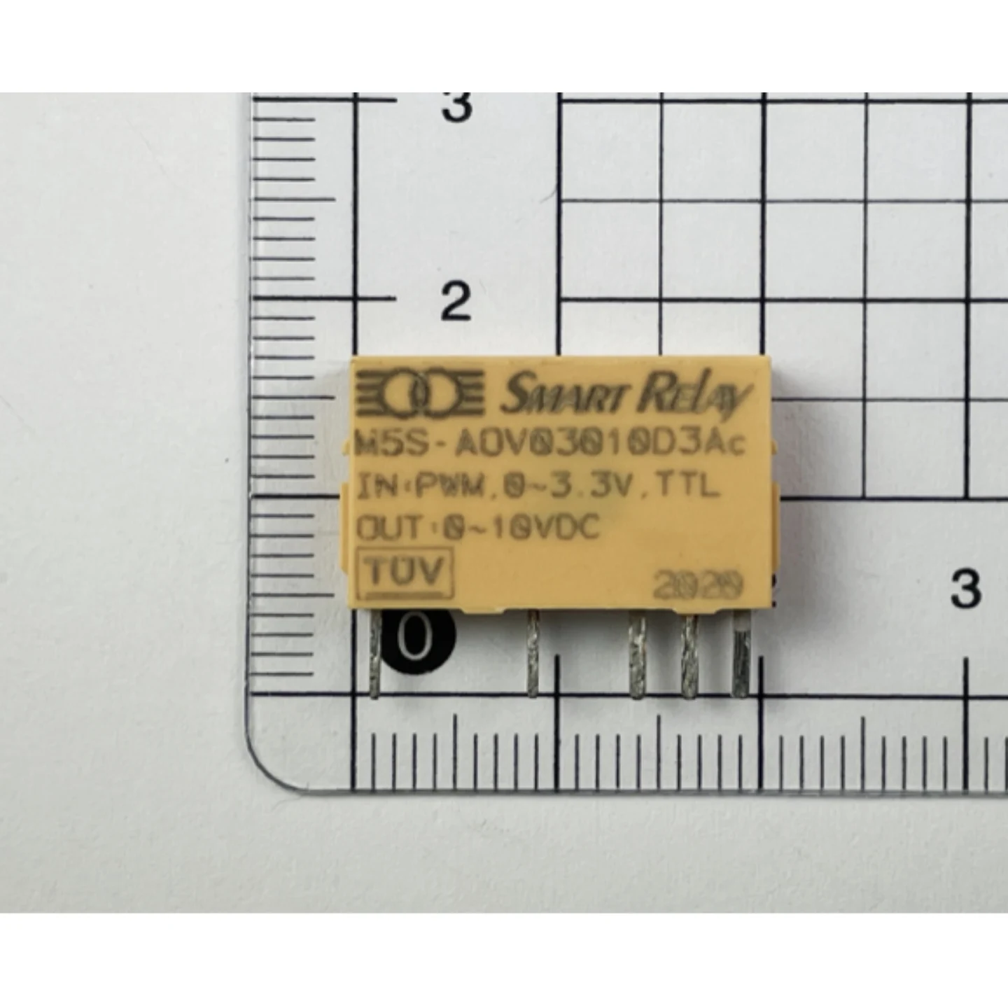 5Pcsm5S-Aov03010D3Ac Zdauto Analog Output Module, Optical Isolation, Pwm Type, Voltage Analog Output, Input: Ttl Level Pwm Signal, Output: Voltage Signal;
5Pcsm5S-Aov03010D3Ac Zdauto Analog Output Module, Optical Isolation, Pwm Type, Voltage Analog Output, Input: Ttl Level Pwm Signal, Output: Voltage Signal;