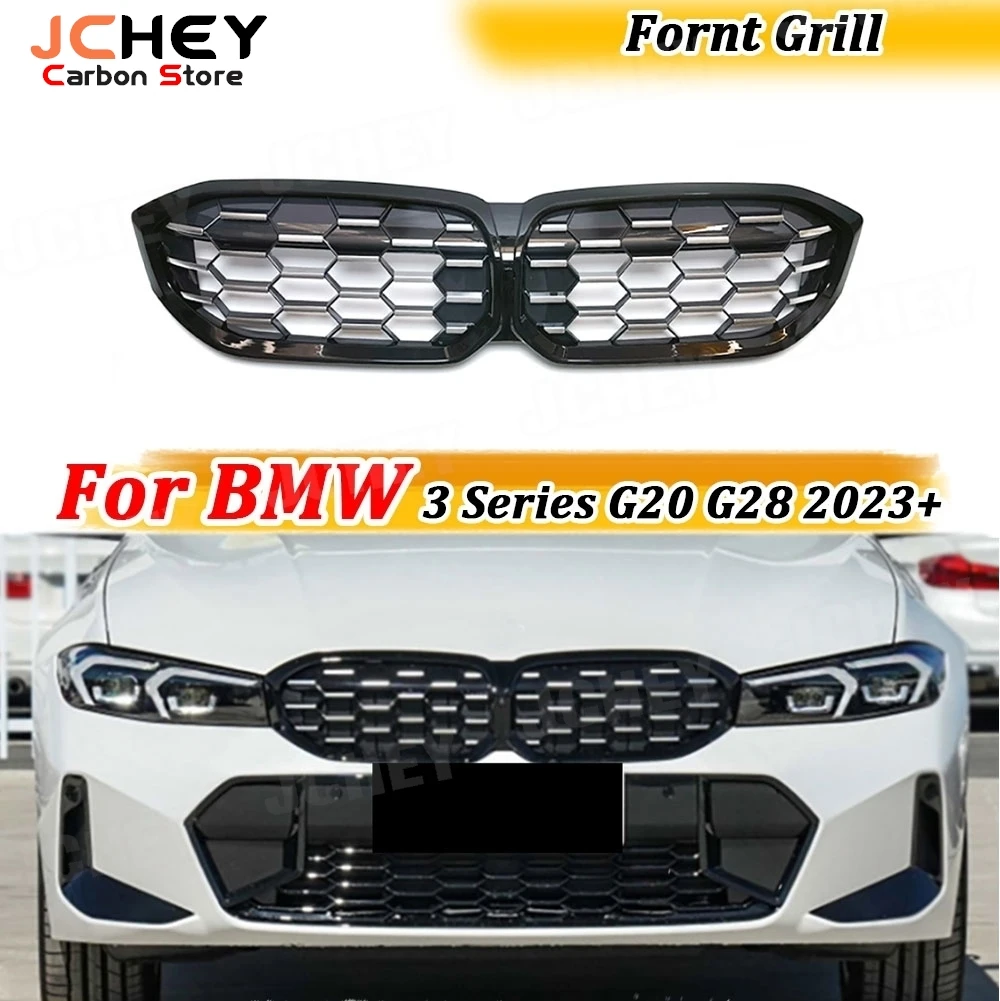 JCHEY ABS Front Bumper Foglamp Mesh Grille Air Vent Trim for BMW 3 Series G20 G28 LCI 340I 2023+ Front Grill Frame Accessories
JCHEY ABS Front Bumper Foglamp Mesh Grille Air Vent Trim for BMW 3 Series G20 G28 LCI 340I 2023+ Front Grill Frame Accessories