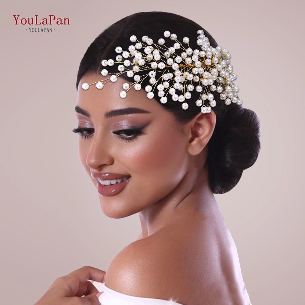 YouLaPan Elegant Pearl Hair Comb Wedding Bridal Headwear Holiday Gift Women Banquet Party Headdress Handmade Headpiece HP754
YouLaPan Elegant Pearl Hair Comb Wedding Bridal Headwear Holiday Gift Women Banquet Party Headdress Handmade Headpiece HP754