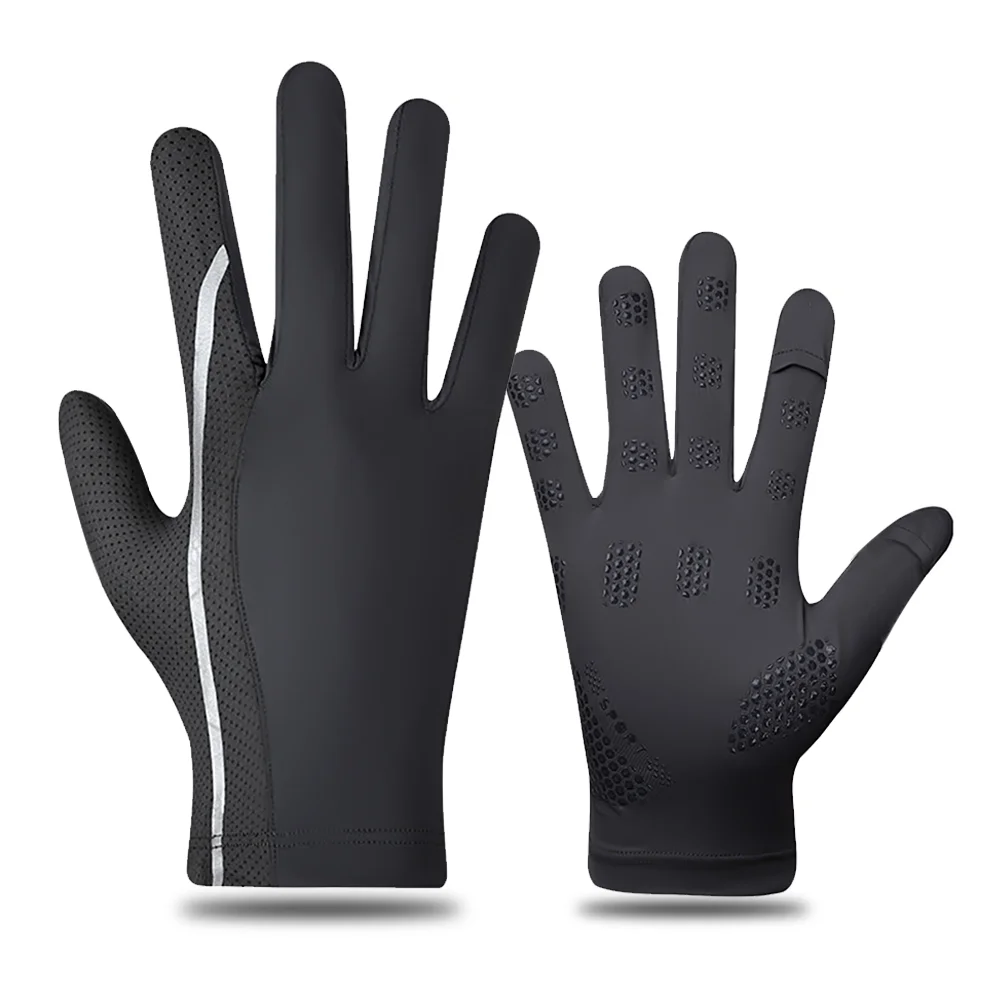 Summer outdoor gloves UV resistant men women breathable thin ice silk gloves with exposed fingers quick drying riding gloves
Summer outdoor gloves UV resistant men women breathable thin ice silk gloves with exposed fingers quick drying riding gloves
