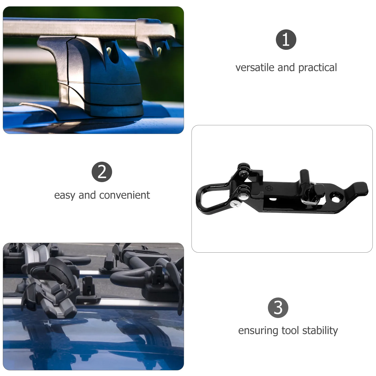 2 Pcs Black Car Roof Shovel Rack Metal Mounting Brackets Tool Holder Wall Ladder Storage ganizer Fixed Clamps Zinc Alloy
2 Pcs Black Car Roof Shovel Rack Metal Mounting Brackets Tool Holder Wall Ladder Storage ganizer Fixed Clamps Zinc Alloy