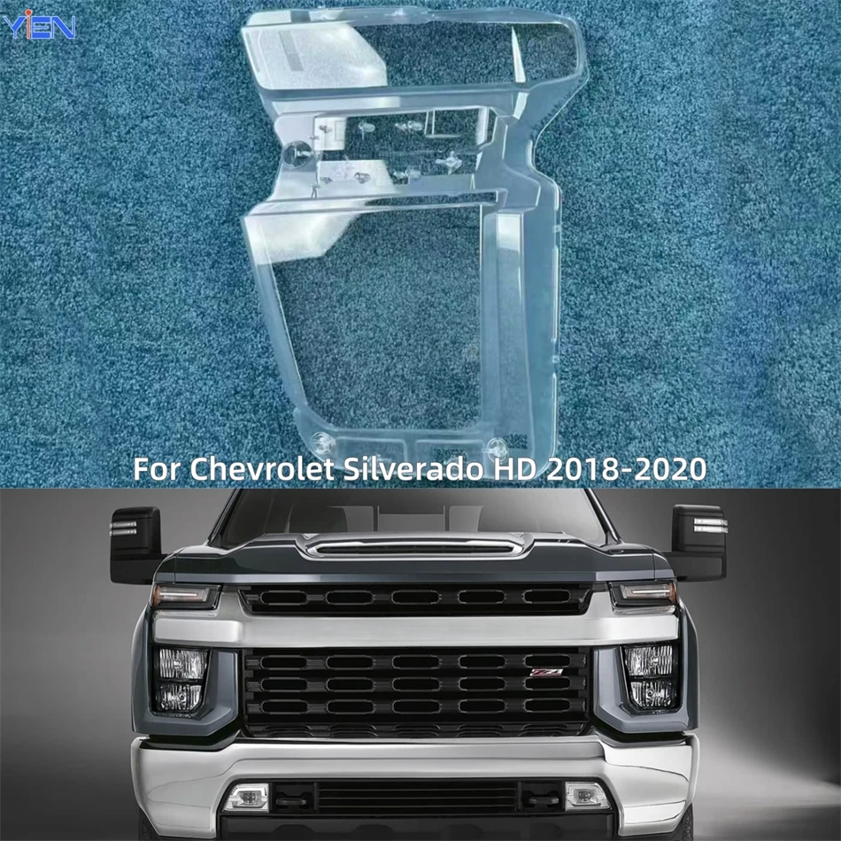 For Chevrolet Silverado HD 2018 2019 2020 Auto Accessory Lampshades Lamp Headlamp Car Front Headlight Lens Cover Lights Shell
For Chevrolet Silverado HD 2018 2019 2020 Auto Accessory Lampshades Lamp Headlamp Car Front Headlight Lens Cover Lights Shell