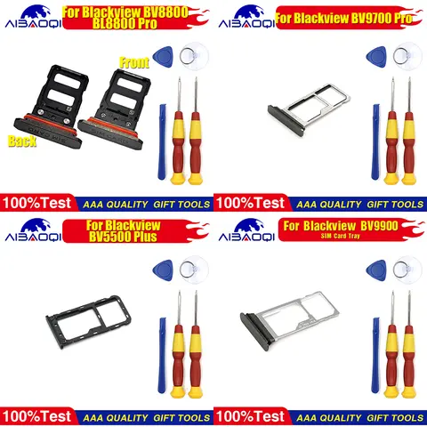 Scheda SIM Originale per Blackview BV5100 Pro BV5500 Plus BV6100 BV9700 Pro BV9800 Pro BV9900 BV8800 BL8800 Pro con Vassoio Porta SIM