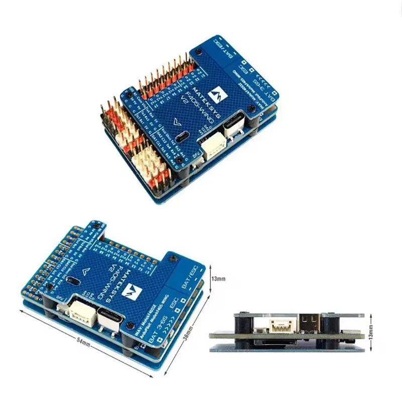 Matek Mateksys F405 WING V2 Flight Controller Built-in ICM42688P OSD SD Slot For ArduPilot / INAV Rc Toy Airplane
Matek Mateksys F405 WING V2 Flight Controller Built-in ICM42688P OSD SD Slot For ArduPilot / INAV Rc Toy Airplane