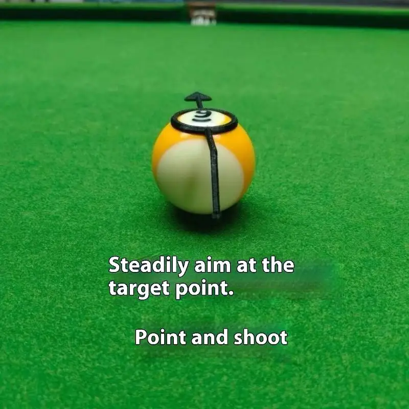 Pool Billiards Aid Practice Aiming Guide Ball Position Marker Sport Equipment For Beginners Kids Intermediate Players
Pool Billiards Aid Practice Aiming Guide Ball Position Marker Sport Equipment For Beginners Kids Intermediate Players