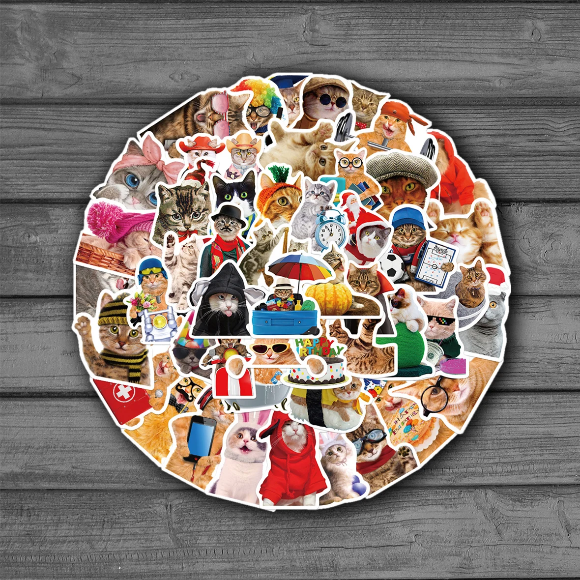 50pcs Pet Cat Party Invitation Stickers Meme Decals for DIY Waterproof Phone Laptop Guitar Suitcase Car Skateboard Suitcase
50pcs Pet Cat Party Invitation Stickers Meme Decals for DIY Waterproof Phone Laptop Guitar Suitcase Car Skateboard Suitcase