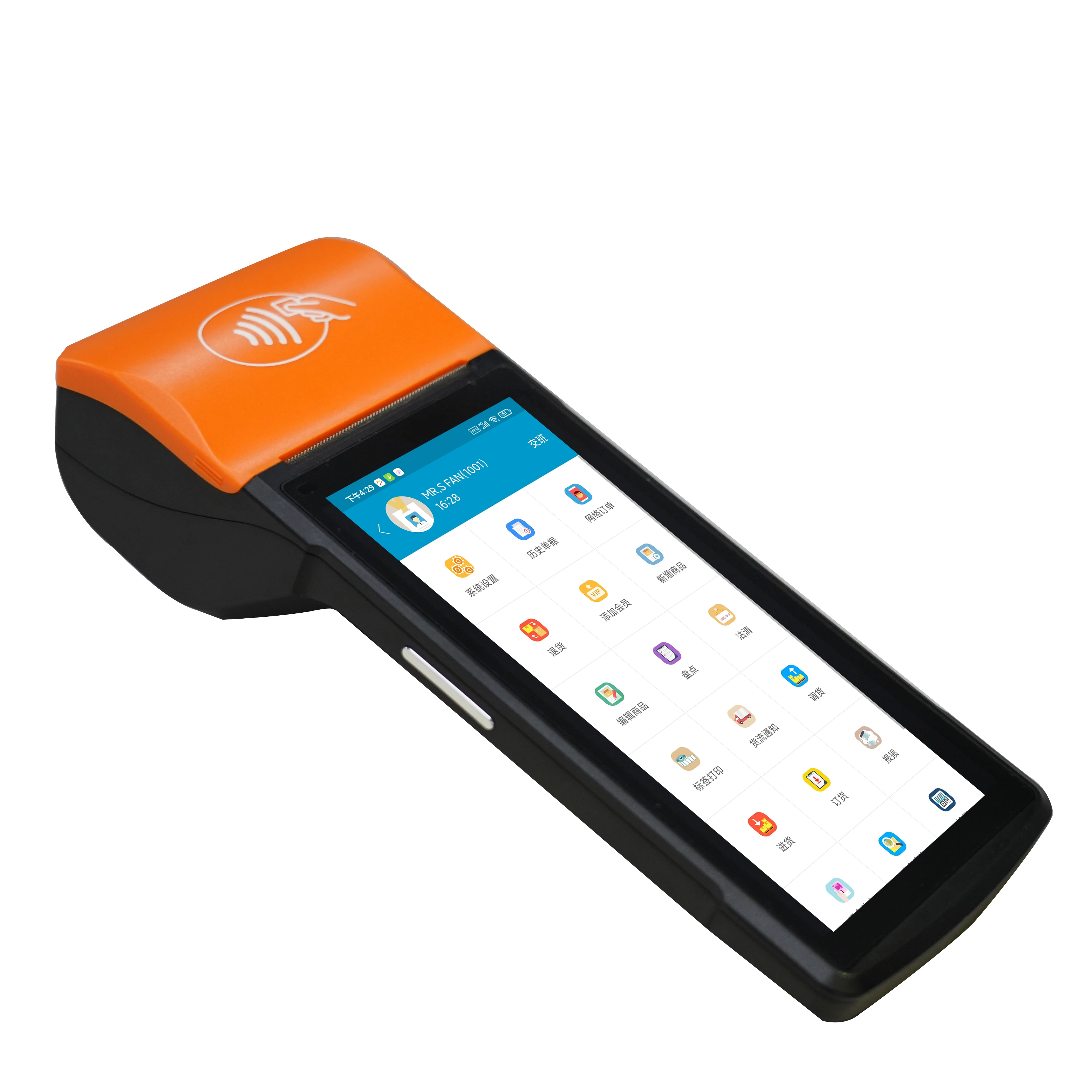 Handheld Pos With Printer Android Handheld Pos Touch Wifi Barcode Scanner Pda With 58mm Mobile Printer
Handheld Pos With Printer Android Handheld Pos Touch Wifi Barcode Scanner Pda With 58mm Mobile Printer