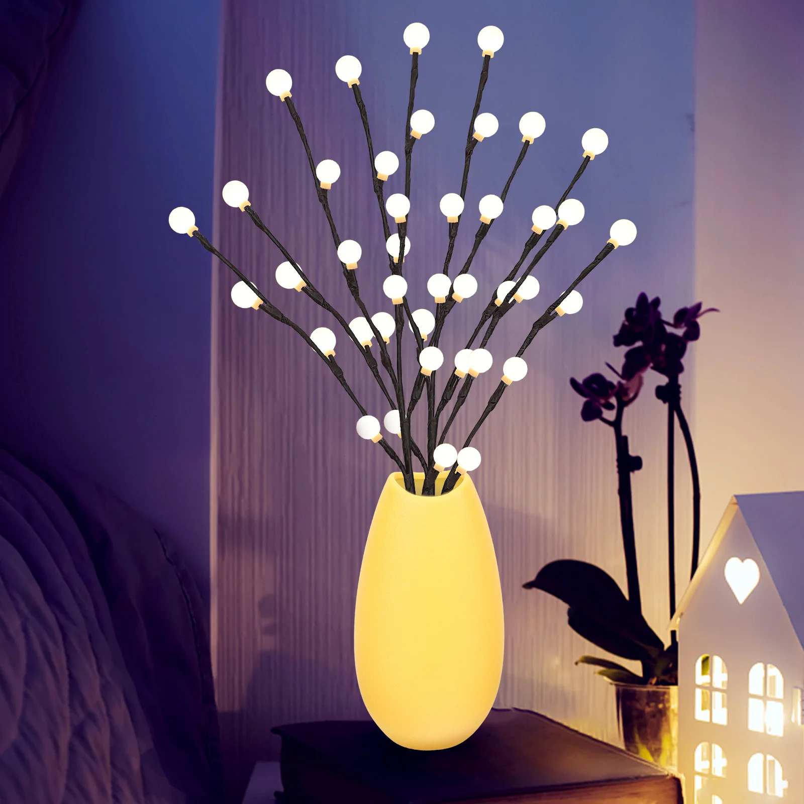 2Pcs LED Branch Lights Operated Lighted Branch Vase Filler Decorative Lights Creative Night Light Room
2Pcs LED Branch Lights Operated Lighted Branch Vase Filler Decorative Lights Creative Night Light Room
