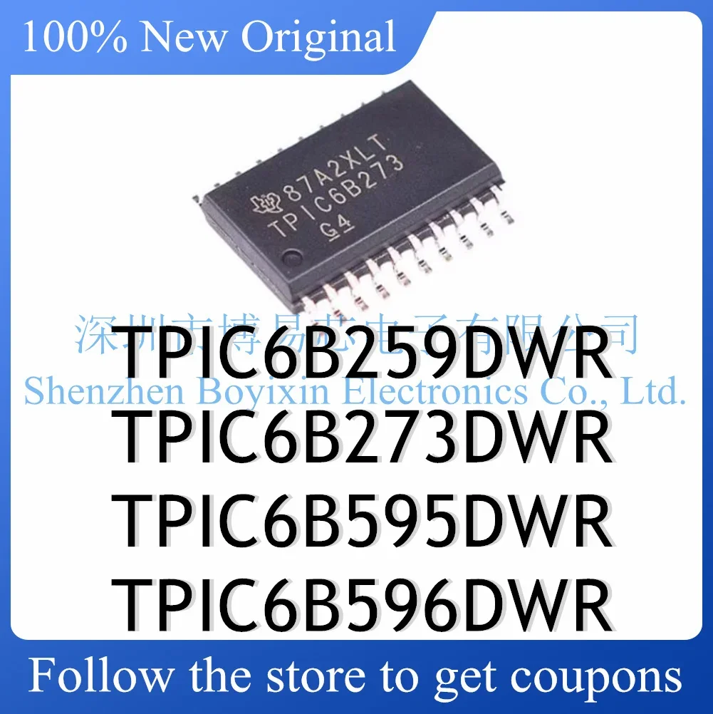 Standard version TPIC6B259DWR TPIC6B273DWR TPIC6B595DWR TPIC6B596DWR
Standard version TPIC6B259DWR TPIC6B273DWR TPIC6B595DWR TPIC6B596DWR
