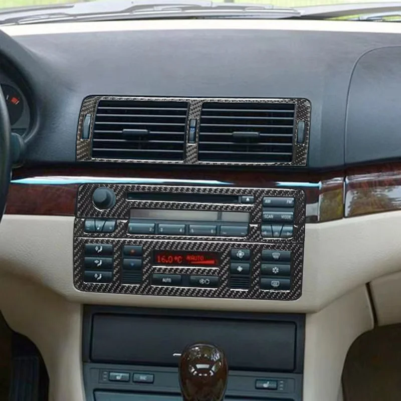 Carbon Fiber Sticker Car Center Console Panel Air Panel Modification Cover Trim Strip For BMW 5 Series F10 Car Inner Accessories
Carbon Fiber Sticker Car Center Console Panel Air Panel Modification Cover Trim Strip For BMW 5 Series F10 Car Inner Accessories