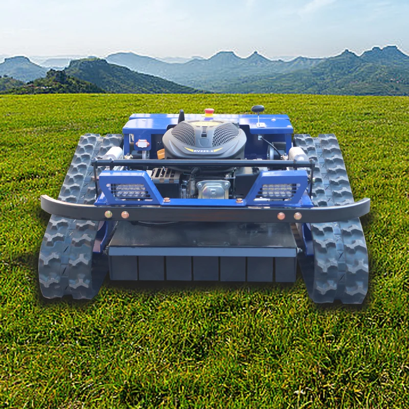 Remote Control Lawn Mower Cutting Width 800mm Remote Control Distance 550m Zero Angle Lawn Mower
Remote Control Lawn Mower Cutting Width 800mm Remote Control Distance 550m Zero Angle Lawn Mower