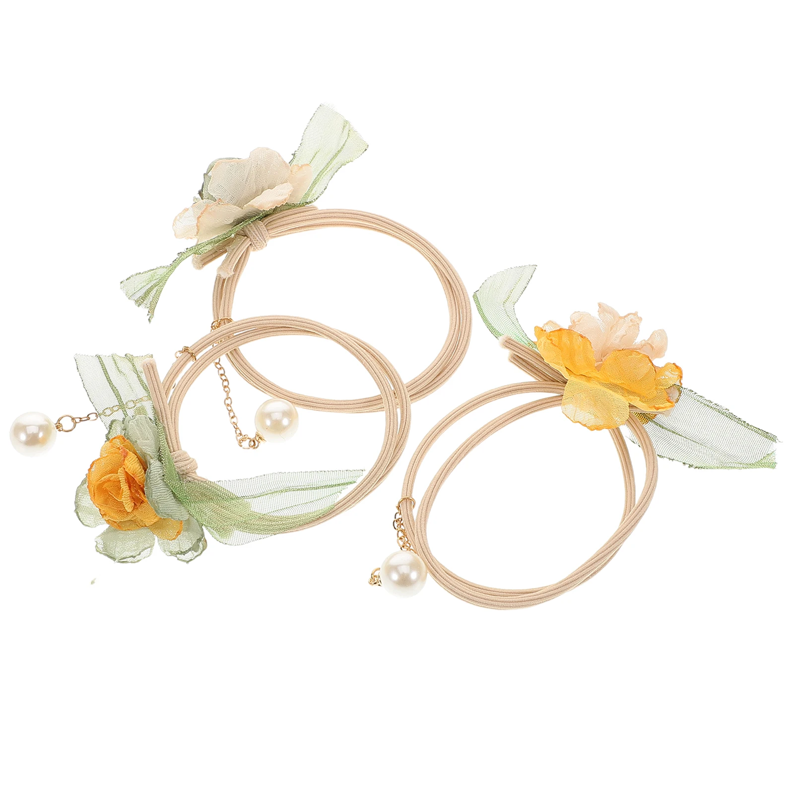 3 Pcs Hair Ties Women Elastic Headbands Pearl Flower Accessories Versatile Colors Stretchy Bands For Styling Hair
3 Pcs Hair Ties Women Elastic Headbands Pearl Flower Accessories Versatile Colors Stretchy Bands For Styling Hair