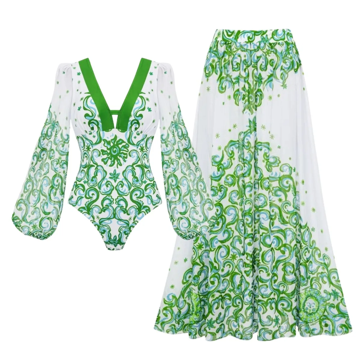 One-Shoulder One-Piece Swimsuit Fresh Green Vacation Print Stylish Swimwear for Women New Arrival 2026
One-Shoulder One-Piece Swimsuit Fresh Green Vacation Print Stylish Swimwear for Women New Arrival 2026