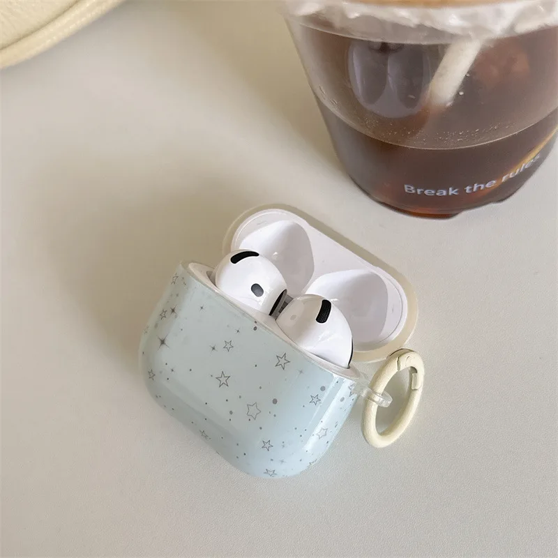 Full Screen Stars Pattern Earphone Case with Pendant for Apple Airpods1 2 3 4 Headphone Case for Airpods Pro pro2
Full Screen Stars Pattern Earphone Case with Pendant for Apple Airpods1 2 3 4 Headphone Case for Airpods Pro pro2