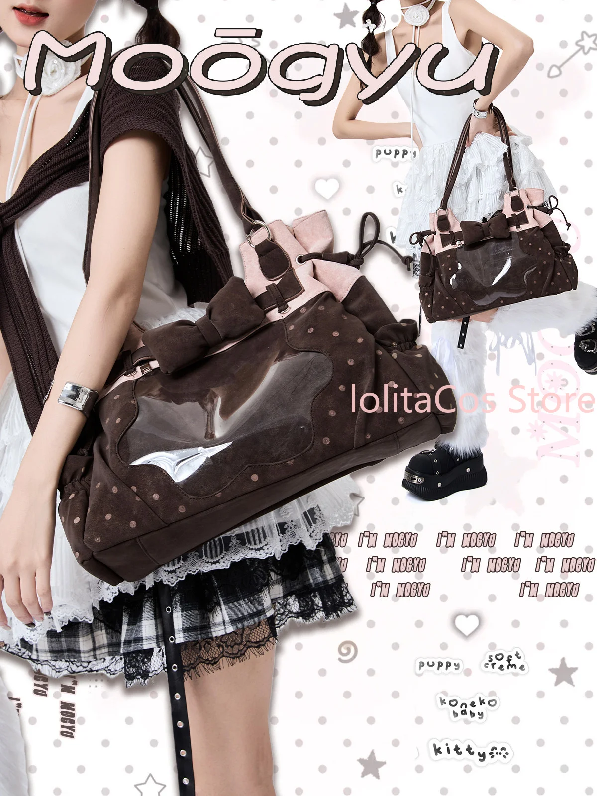 Original Y2K Tote Itabag Kawaii Lolita Crossbody Bag Stylish Shoulder Bag Cosplay Xmas Girl Birthday Gift Purse Present
Original Y2K Tote Itabag Kawaii Lolita Crossbody Bag Stylish Shoulder Bag Cosplay Xmas Girl Birthday Gift Purse Present