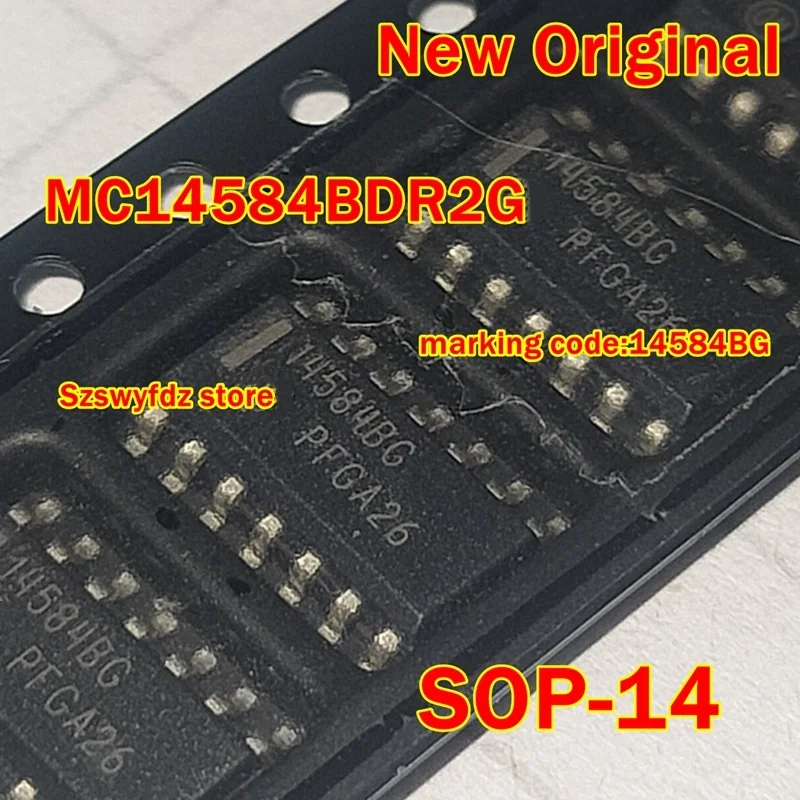 1pcs to 100pcs MC14584BDR2G SOP-14 New Original marking code:14584BG Hex Schmitt Trigger
1pcs to 100pcs MC14584BDR2G SOP-14 New Original marking code:14584BG Hex Schmitt Trigger