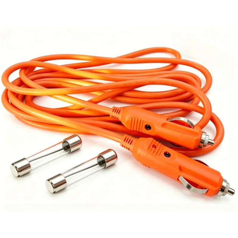 3.5m 14AWG Heavy Duty Male to Male Car Cigarette Lighter Extension Cable with Fuse for Car Refrigerator
3.5m 14AWG Heavy Duty Male to Male Car Cigarette Lighter Extension Cable with Fuse for Car Refrigerator