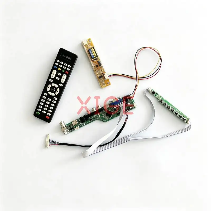 For LQ150X1LH CLAA150XH01 HT15X34 LQ150X1LB Screen Controller Board Kit DIY 1024x768 30 Pin LVDS 1-CCFL USB+AV+VGA+HDMI 1024*768
For LQ150X1LH CLAA150XH01 HT15X34 LQ150X1LB Screen Controller Board Kit DIY 1024x768 30 Pin LVDS 1-CCFL USB+AV+VGA+HDMI 1024*768