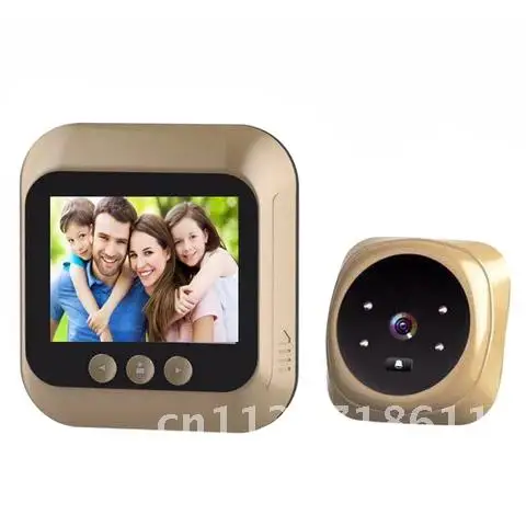 LCD Color Screen Digital Doorbell 2.8 inch 90 Degree Door Eye Electronic Peephole Door Camera Viewer Outdoor Door Bell
LCD Color Screen Digital Doorbell 2.8 inch 90 Degree Door Eye Electronic Peephole Door Camera Viewer Outdoor Door Bell