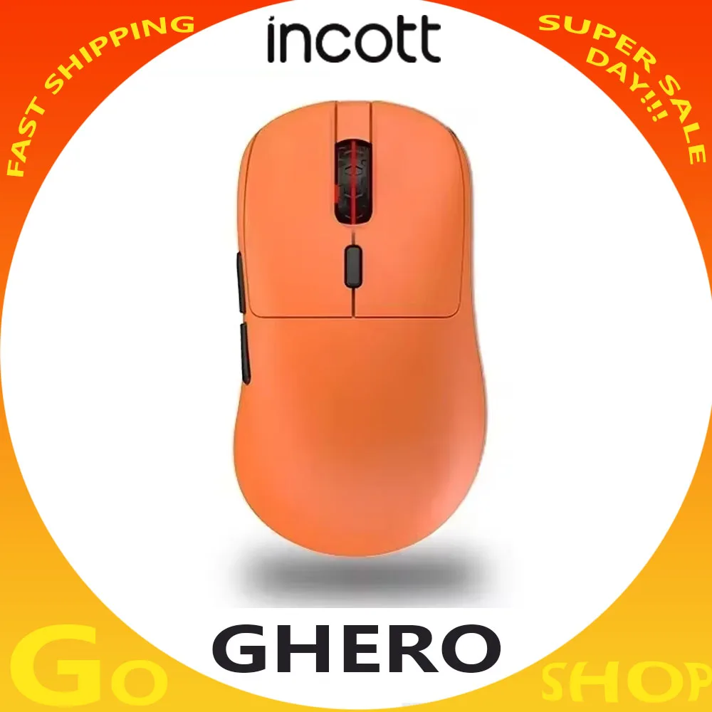 Беспроводная мышь Incott Ghero Paw3395, игровая мышь с двойным режимом, с датчиком низкой задержки, Rgb, эргономика, для офиса, ПК, стандартные подарки
Беспроводная мышь Incott Ghero Paw3395, игровая мышь с двойным режимом, с датчиком низкой задержки, Rgb, эргономика, для офиса, ПК, стандартные подарки