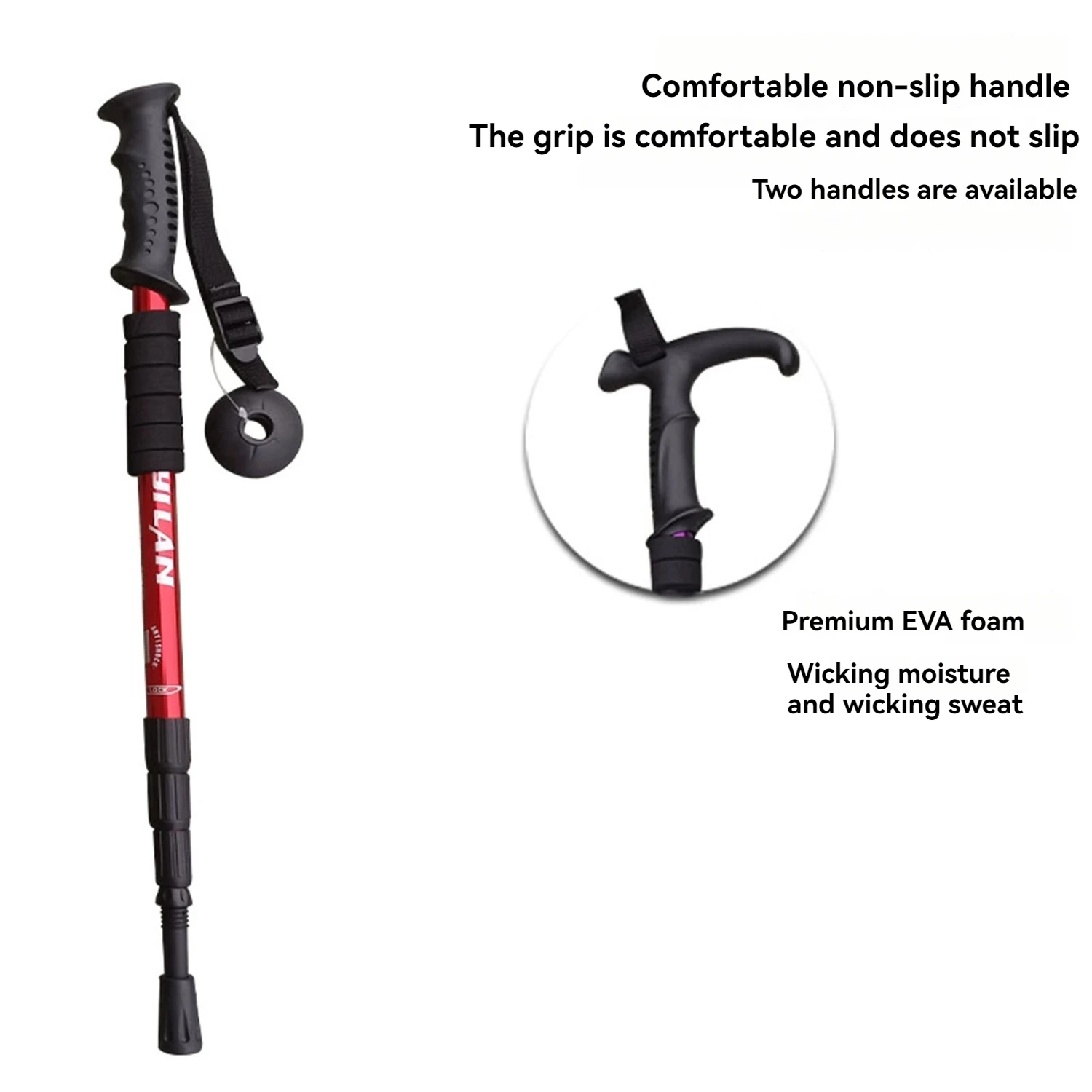 Alloy Outdoor Walking Sticks Hiking Anti Shock Walking Sticks Telescopic Trekking Climbing Poles Ultralight Walking Canes
Alloy Outdoor Walking Sticks Hiking Anti Shock Walking Sticks Telescopic Trekking Climbing Poles Ultralight Walking Canes