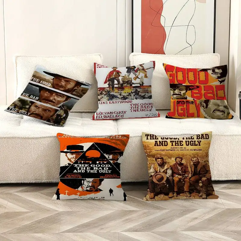 The Good the Bad and the Ugly Movie Cushion Cover Decorative Pillow Sofa Home Decor case pillow cases
The Good the Bad and the Ugly Movie Cushion Cover Decorative Pillow Sofa Home Decor case pillow cases