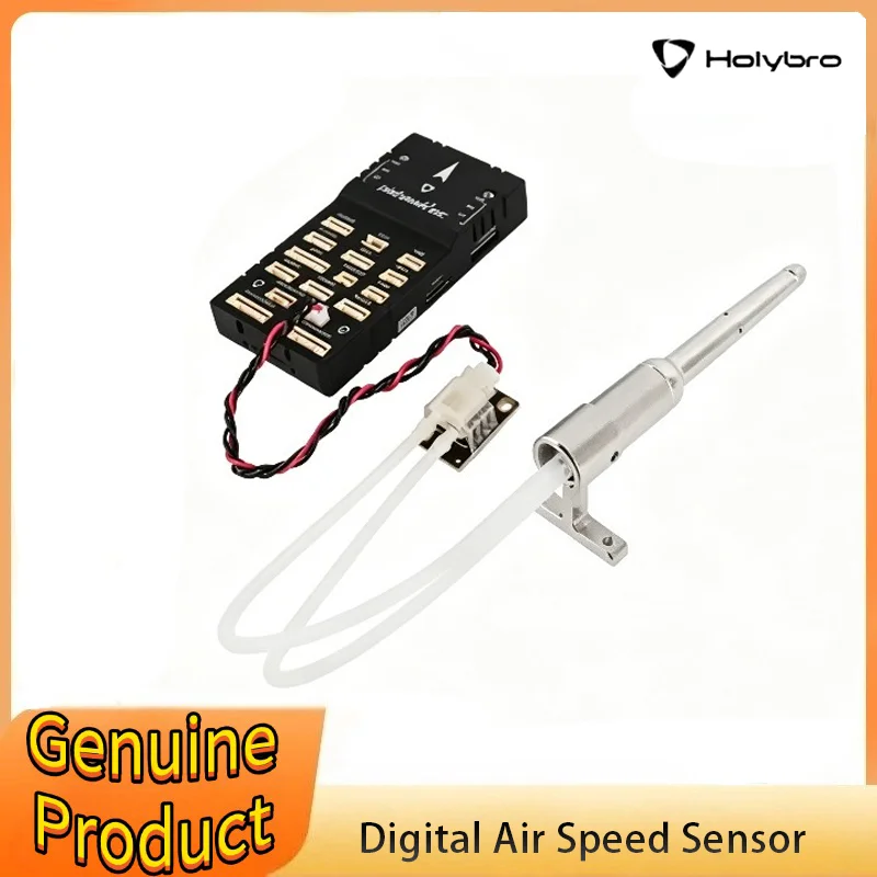 Holybro Ardupilot Arduplane Pitot Digital Air Speed Meter / Airspeed Meter Sensor Tube for Pixhawk 4 Flight Controller FPV Drone
Holybro Ardupilot Arduplane Pitot Digital Air Speed Meter / Airspeed Meter Sensor Tube for Pixhawk 4 Flight Controller FPV Drone