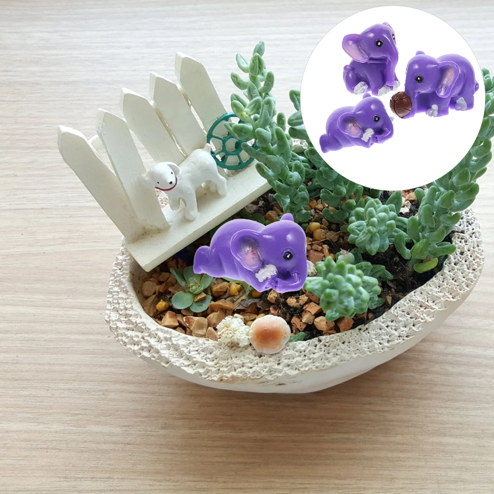 12 Pcs Resin Elephant Figurines Tiny Animal Decor Mini Statues for Garden Home Office Succulents Pot ornaments
12 Pcs Resin Elephant Figurines Tiny Animal Decor Mini Statues for Garden Home Office Succulents Pot ornaments