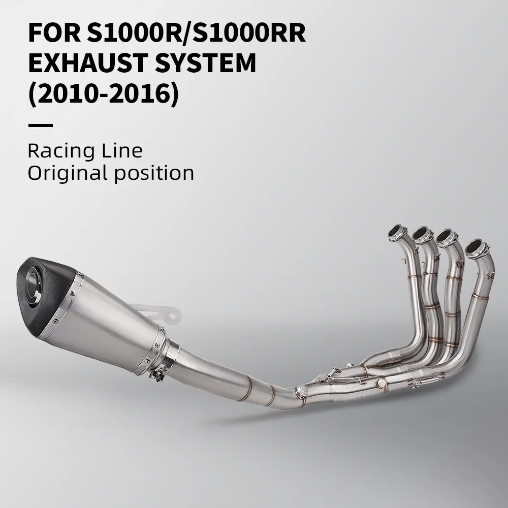 Complete tube with DB killer Laser Exhaust Motorcycle for S1000RR 2010 - 2016,complete Exhaust System for motorcycle
Complete tube with DB killer Laser Exhaust Motorcycle for S1000RR 2010 - 2016,complete Exhaust System for motorcycle