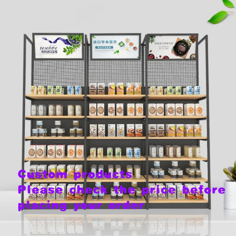 custom.Customized Double-Sided Billboard Black Metal Supermarket Rack Freestanding Light Duty Display Shelf
custom.Customized Double-Sided Billboard Black Metal Supermarket Rack Freestanding Light Duty Display Shelf