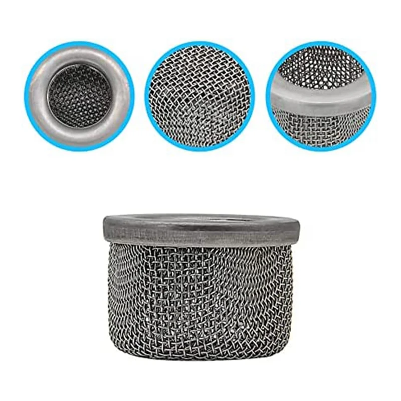 181072 or 181-072 Inlet Strainer Screen Filter with 1in NPT Thread for 795 1095 1500 Airless Paint Sprayer Suction Hose DY
181072 or 181-072 Inlet Strainer Screen Filter with 1in NPT Thread for 795 1095 1500 Airless Paint Sprayer Suction Hose DY