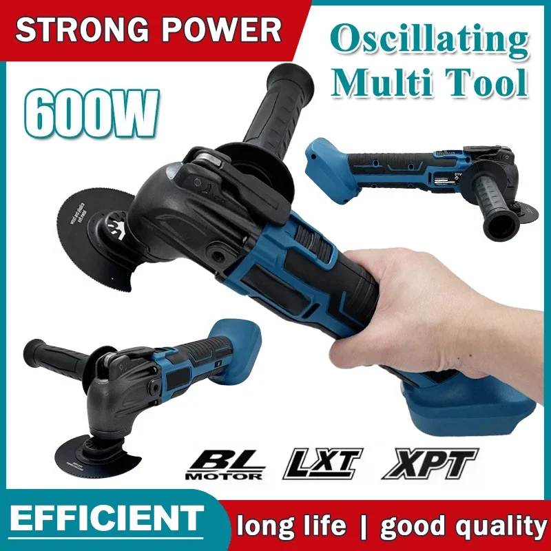 Многофункциональный осциллирующий инструмент 600 Вт, 20000 об/мин, электрическая пила-триммер для резки, электроинструмент для деревообработки, совместимый с аккумуляторами Makita 20В/18В
Многофункциональный осциллирующий инструмент 600 Вт, 20000 об/мин, электрическая пила-триммер для резки, электроинструмент для деревообработки, совместимый с аккумуляторами Makita 20В/18В