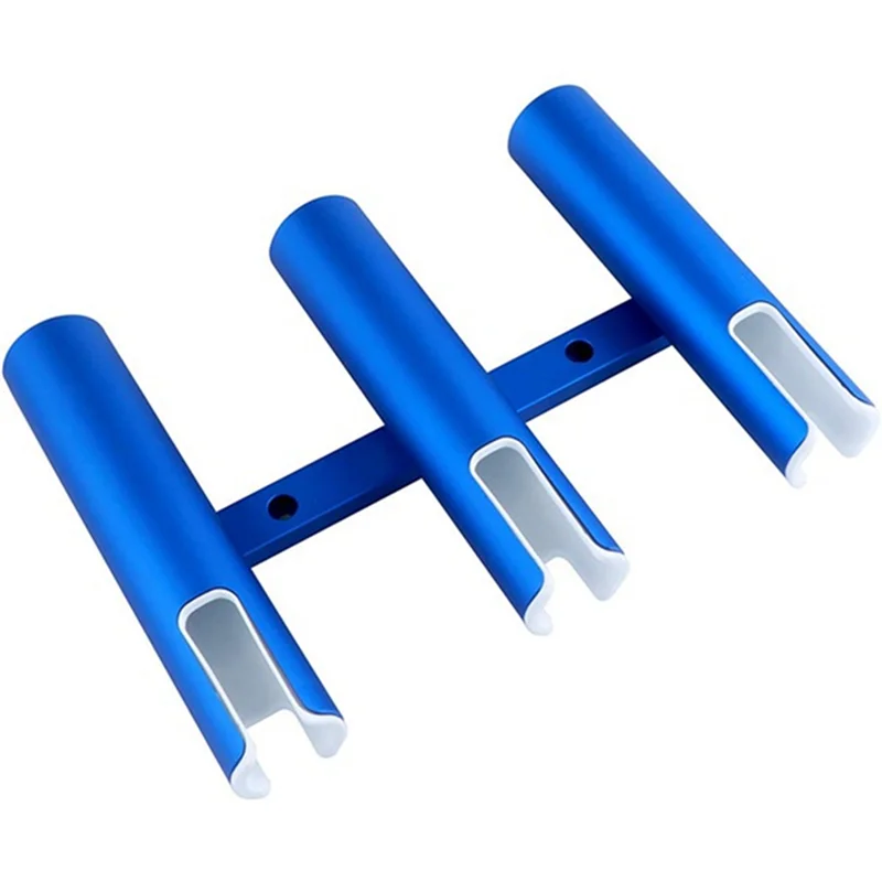 A99I-1 PCS Aluminium Fishing Rod Holder 3 Tubes Linked 3 Rod Rack Replacement Parts For Marine Yacht Boat Truck RV Blue
A99I-1 PCS Aluminium Fishing Rod Holder 3 Tubes Linked 3 Rod Rack Replacement Parts For Marine Yacht Boat Truck RV Blue