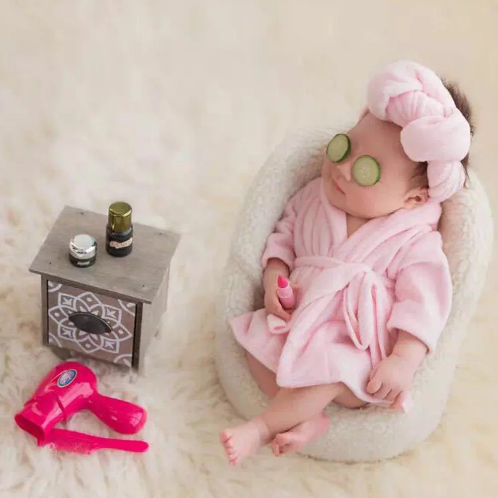 Newborn Baby Bathrobe Pink Pure Cotton Thickened Soft Breathable Photo Bathing Suit Infant Clothes Baby Bathrobe
Newborn Baby Bathrobe Pink Pure Cotton Thickened Soft Breathable Photo Bathing Suit Infant Clothes Baby Bathrobe