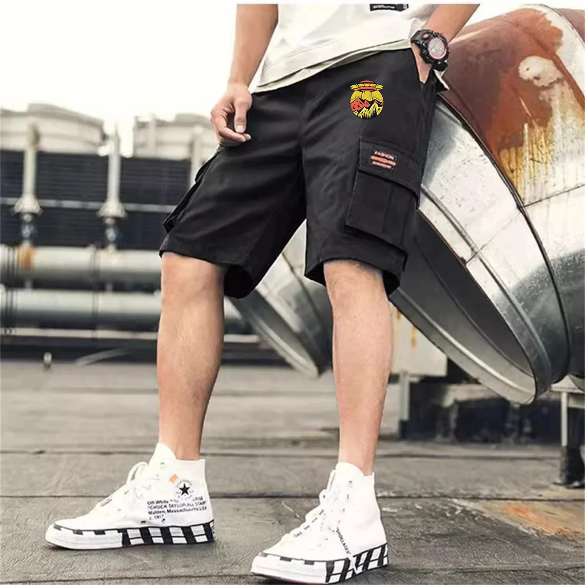 Cargo Shorts for Men Women Multi-pocket Summer Jacquard Minimalist Shorts Casual Loose Fashion Outdoor Sports Pants Beach Pants
Cargo Shorts for Men Women Multi-pocket Summer Jacquard Minimalist Shorts Casual Loose Fashion Outdoor Sports Pants Beach Pants