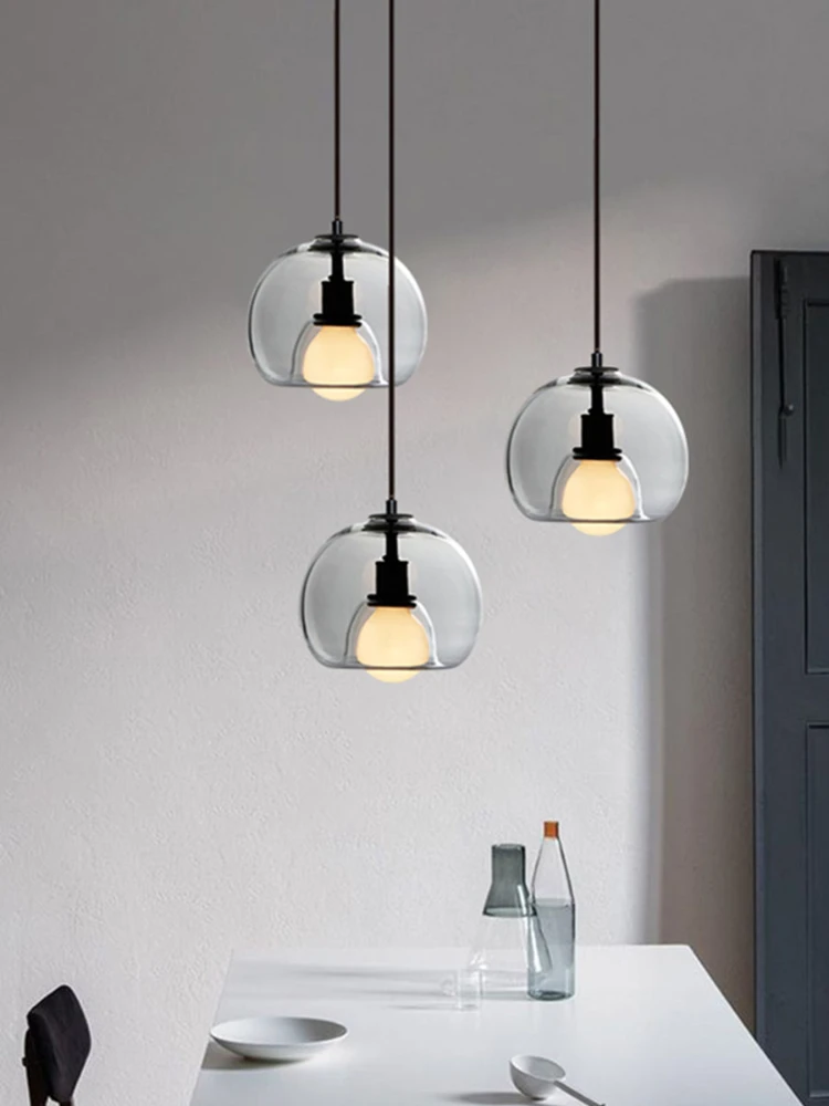 Modern Creative E27 Glass Chandelier Suitable for Hotel Living Room Study Room Bedroom Bedside Lighting Chandelier 111v~240v
Modern Creative E27 Glass Chandelier Suitable for Hotel Living Room Study Room Bedroom Bedside Lighting Chandelier 111v~240v