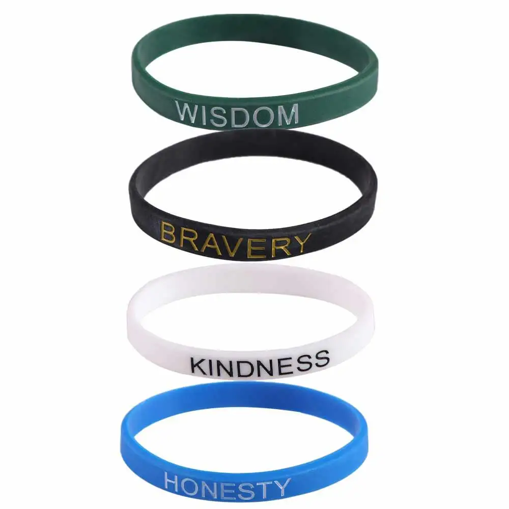 Hand Bands Fun Motivational Wristbands Printed Lettering Inspirational Quotes Wrist Bands Waterproof Luxury Charm
Hand Bands Fun Motivational Wristbands Printed Lettering Inspirational Quotes Wrist Bands Waterproof Luxury Charm