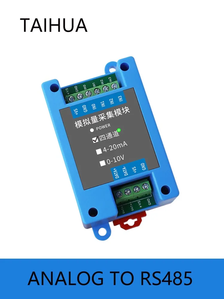 TD-300X Intelligent Analog Quantity Collection Module - 4 Channels, with Isolation Function, Wide Voltage Power Supply
TD-300X Intelligent Analog Quantity Collection Module - 4 Channels, with Isolation Function, Wide Voltage Power Supply