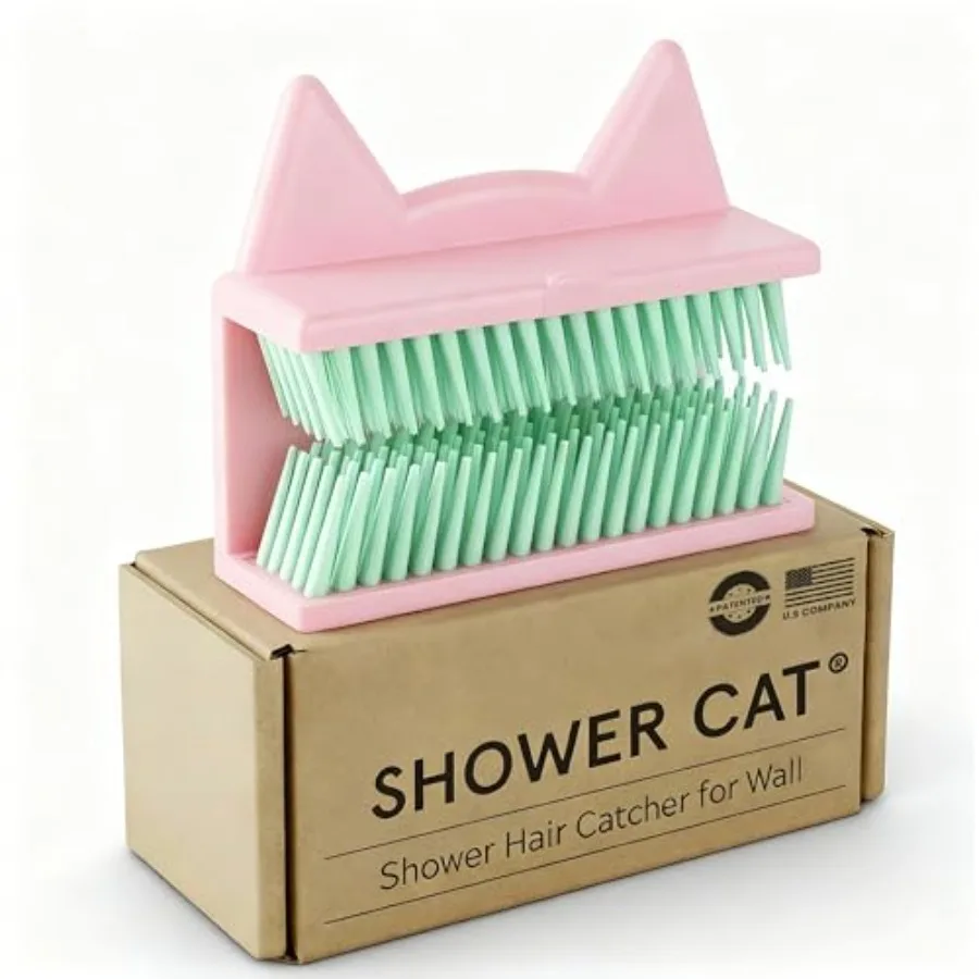 Hair Catcher Shower Wall, Hair Trap - Hair Collector for Shower, Silicone Hair Catchers for Shower, Drain Protector and Bathtub
Hair Catcher Shower Wall, Hair Trap - Hair Collector for Shower, Silicone Hair Catchers for Shower, Drain Protector and Bathtub