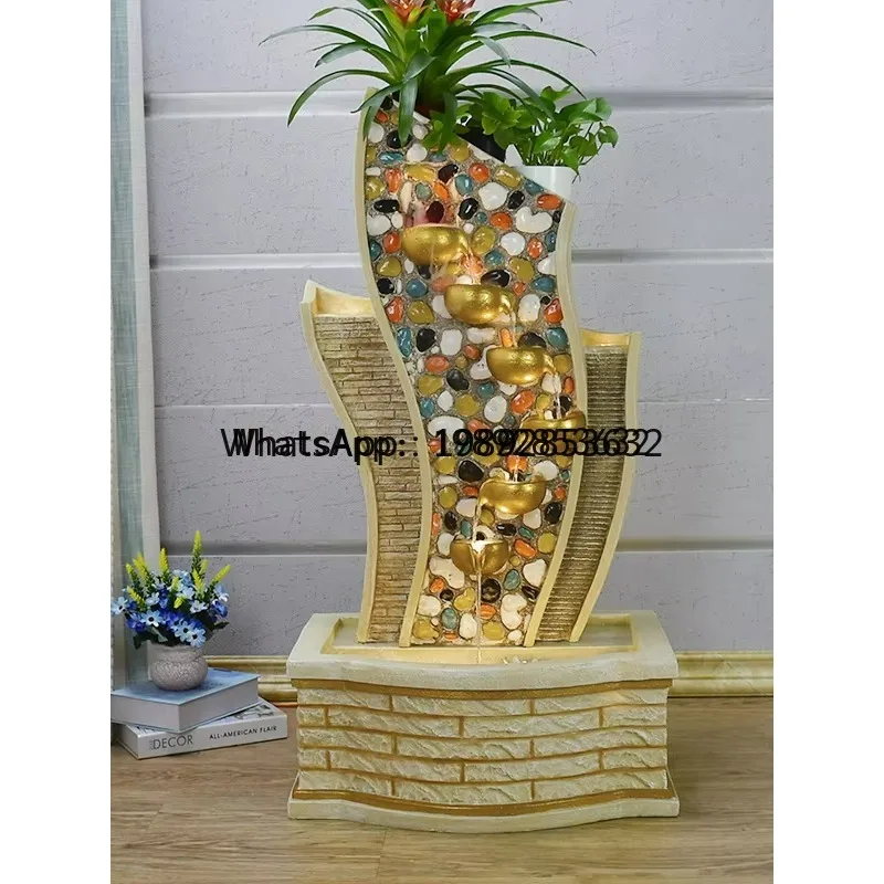 YG10Flowing Water Fountain Landscape Ornament Floor Decoration Rockery Fish Tank Living Room Decoration Feng Shui Wheel
YG10Flowing Water Fountain Landscape Ornament Floor Decoration Rockery Fish Tank Living Room Decoration Feng Shui Wheel
