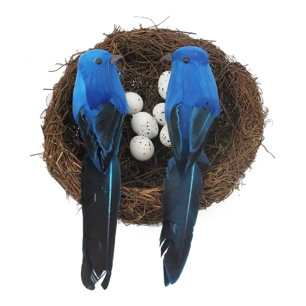 Artificial Bird Nest Decor nament Bird Eggs Home Store Office Bar Flower Photography DIY Child Fake Model L
Artificial Bird Nest Decor nament Bird Eggs Home Store Office Bar Flower Photography DIY Child Fake Model L