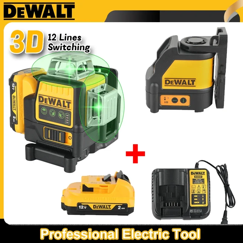 Лазерный нивелир Dewalt DW089LG 360° (3 стороны, 12 линий) и DW088CG 4D (16 линий) с самовыравниванием для наружных работ
Лазерный нивелир Dewalt DW089LG 360° (3 стороны, 12 линий) и DW088CG 4D (16 линий) с самовыравниванием для наружных работ