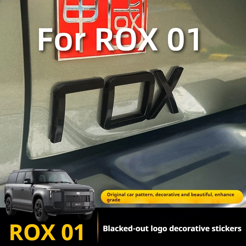 Для ROX 01 Black Warrior Edition: Эмблема с надписью Black Rox, значок на дверь багажника, декоративная накладка Blackout, аксессуары для внешней отделки
Для ROX 01 Black Warrior Edition: Эмблема с надписью Black Rox, значок на дверь багажника, декоративная накладка Blackout, аксессуары для внешней отделки