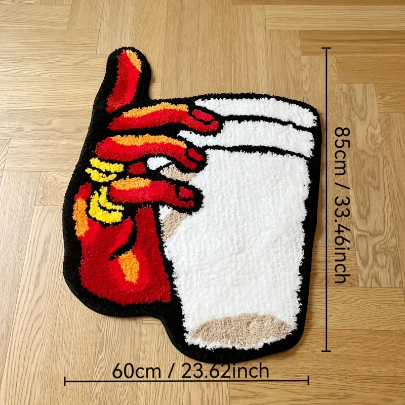 VIKAMA Elegant Wine Glass Shape Rug Soft, Comfortable, Non-Slip, Absorbent Bedroom & Living Room Decor Bathroom
VIKAMA Elegant Wine Glass Shape Rug Soft, Comfortable, Non-Slip, Absorbent Bedroom & Living Room Decor Bathroom
